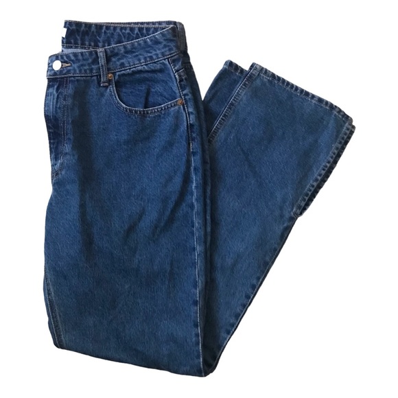 H&M Straight High Split Jeans Size 12 NWT - Picture 4 of 6